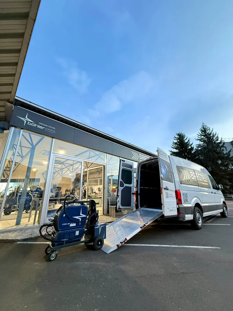 Bregtec Aussenansicht Lieferwagen